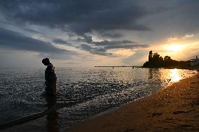Issyk-Kul Lake Scenic Views in Kyrgyzstan