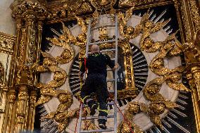 Events in honor of the Virgen de la Paloma in Madrid - Spain