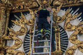 Events in honor of the Virgen de la Paloma in Madrid - Spain