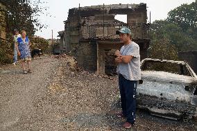 Wildfire in Ourense Burns Over 31,000 Hectares - Spain