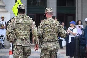 National Guard Activity in the Nation’s Capitol