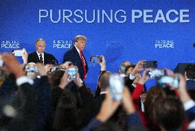 Putin and Trump Summit Press Conference in Anchorage - Alaska