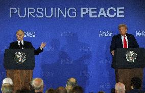 Putin and Trump Summit Press Conference in Anchorage - Alaska