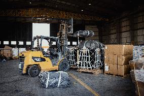 Jordanian Airdrop Aid in Gaza - Gaza