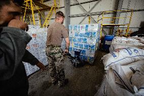 Jordanian Airdrop Aid in Gaza - Gaza