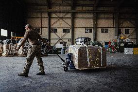 Jordanian Airdrop Aid in Gaza - Gaza