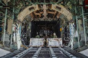 Jordanian Airdrop Aid in Gaza - Gaza