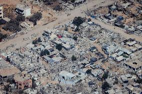 Jordanian Airdrop Aid in Gaza - Gaza