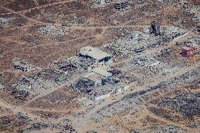 Jordanian Airdrop Aid in Gaza - Gaza