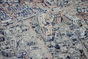 Jordanian Airdrop Aid in Gaza - Gaza