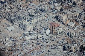 Jordanian Airdrop Aid in Gaza - Gaza