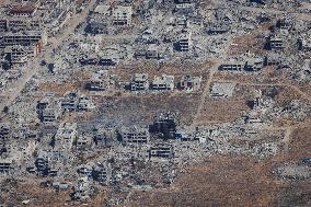 Jordanian Airdrop Aid in Gaza - Gaza