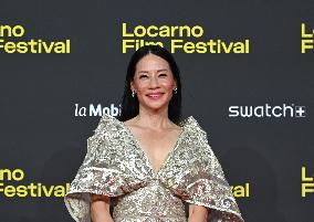Lucy Liu Photocall at Locarno 2025 - Switzerland