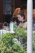 Lily Collins and Ashley Park on Emily in Paris Set in Venice - Italy