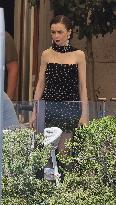 Lily Collins and Ashley Park on Emily in Paris Set in Venice - Italy