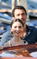 Lily Collins and Cast on Emily in Paris Set in Venice - Italy