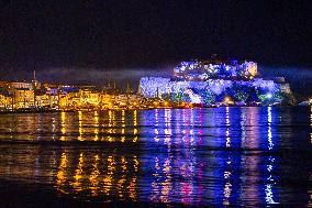 August 15th fireworks in Calvi - France