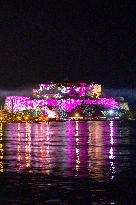 August 15th fireworks in Calvi - France