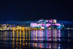 August 15th fireworks in Calvi - France