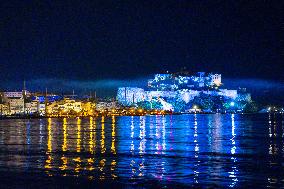August 15th fireworks in Calvi - France