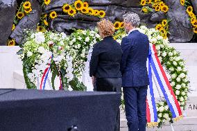 King Willem-Alexander and PM Schoof Commemorate 80th Anniversary of WWII End - The Hague