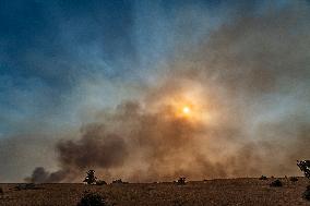 Aliseda Fire Destroys Homes in Las Vinas de la Mata - Spain