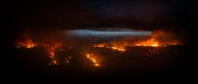 Aliseda Fire Destroys Homes in Las Vinas de la Mata - Spain