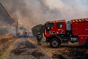 Aliseda Fire Destroys Homes in Las Vinas de la Mata - Spain