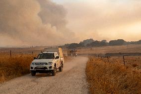 Aliseda Fire Destroys Homes in Las Vinas de la Mata - Spain