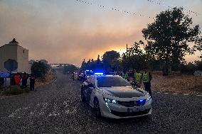 Aliseda Fire Destroys Homes in Las Vinas de la Mata - Spain