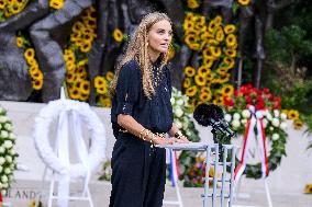 King Willem-Alexander and PM Schoof Commemorate 80th Anniversary of WWII End - The Hague