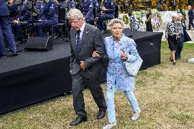 King Willem-Alexander and PM Schoof Commemorate 80th Anniversary of WWII End - The Hague