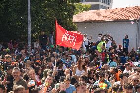 Water Festival in Vilagarcía de Arousa - Spain
