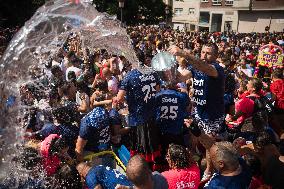 Water Festival in Vilagarcía de Arousa - Spain