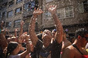 Water Festival in Vilagarcía de Arousa - Spain