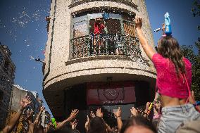 Water Festival in Vilagarcía de Arousa - Spain