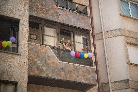 Water Festival in Vilagarcía de Arousa - Spain