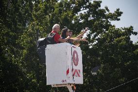 Water Festival in Vilagarcía de Arousa - Spain