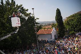 Water Festival in Vilagarcía de Arousa - Spain