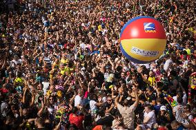 Water Festival in Vilagarcía de Arousa - Spain
