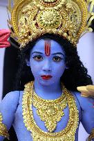 Hindus Celebrate The Birth of Hindu God Lord Krishna - Dhaka
