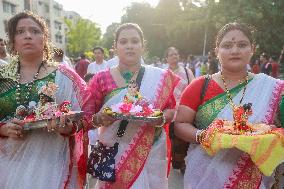 Hindus Celebrate The Birth of Hindu God Lord Krishna - Dhaka