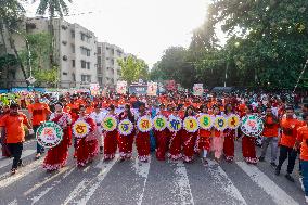 Hindus Celebrate The Birth of Hindu God Lord Krishna - Dhaka