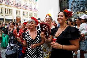Downtown Fair in Malaga - Spain