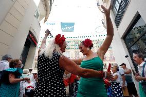 Downtown Fair in Malaga - Spain