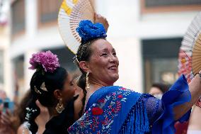 Downtown Fair in Malaga - Spain