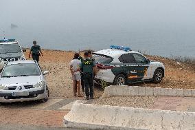 Hundreds Of Migrants Try To Swim Into Ceuta On A Night Of High Migratory Pressure - Spain