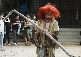 Western Japan traditional shrine ritual