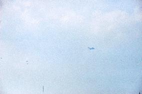 Flight Formation Exercise in Beijing