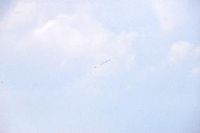 Flight Formation Exercise in Beijing